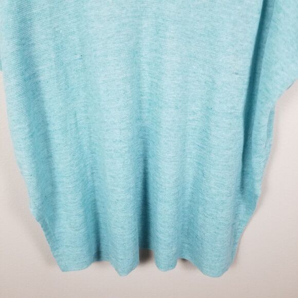 Eileen Fisher Light Blue Lagenlook Organic Linen Melange Pullover Tunic Size S/M - Picture 10 of 15